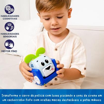 Imagem de Mini Carrinho Kids Hits Filhotes Velozes Azul - Shiny Toys