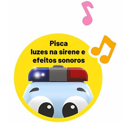 Imagem de Mini Carrinho Kids Hits Filhotes Velozes Azul - Shiny Toys