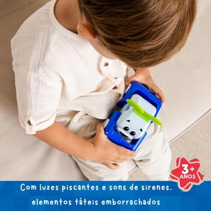 Imagem de Mini Carrinho Kids Hits Filhotes Velozes Azul - Shiny Toys