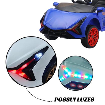 Imagem de Mini Carro Elétrico 12V Com Controle Remoto Lamborghini Até 25Kg
