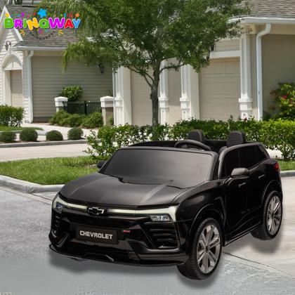Imagem de Mini Carro Elétrico Infantil 24v Chevrolet Blazer Ss Gigante Cor Preto