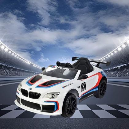 Imagem de Mini Carro Elétrico Infantil Bmw M6 GT3 12V Controle Remoto Licenciado Importway Bw366 Motorizado