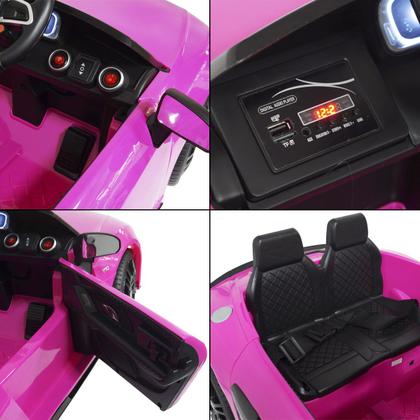 Imagem de Mini Carro Elétrico Infantil Criança 12V Audi R8 Spyder Controle Remoto Motorizado Brinqway BW-123