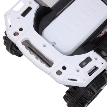 Imagem de Mini Carro Elétrico Quadriciclo Elétrico 6V Branco Com Música Faról LED - Zippy Toys