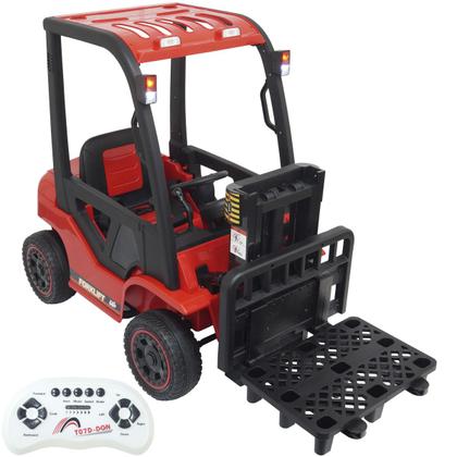 Imagem de Mini Carro Empilhadeira Infantil Elétrica 12V Controle Remoto Criança Bateria Brinqway BW-185