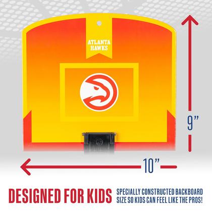 Imagem de Mini cesta de basquete Franklin Sports NBA Atlanta Hawks