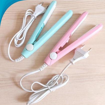 Imagem de Mini Chapinha De Cabelo Compacta Para Viagem Leve E Portátil Para Presente