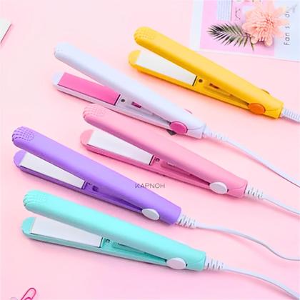 Imagem de Mini Chapinha Prancha Portátil cerâmica Cabelo Liso Bivolt