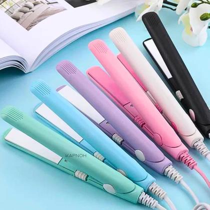 Imagem de Mini Chapinha Prancha Portátil cerâmica Cabelo Liso Bivolt