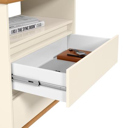 Imagem de Mini Cômoda Bombe Com 2 Gavetas