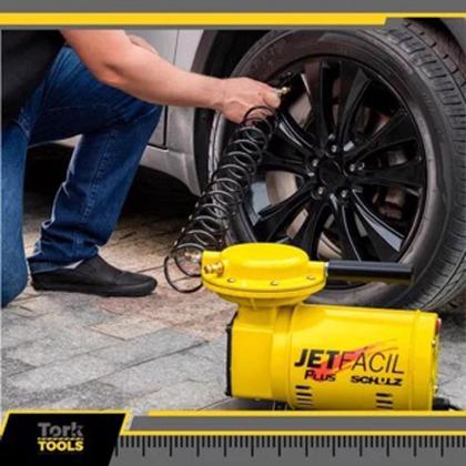 Imagem de Mini Compressor Ar Direto Jet Fácil Plus 1/3hp C/ Kit Schulz
