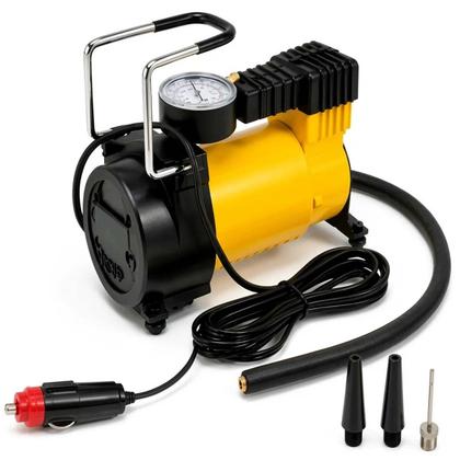 Mini Compressor de Ar Automotivo 12V Portátil 100 Psi 3 Bicos 35L/min ...