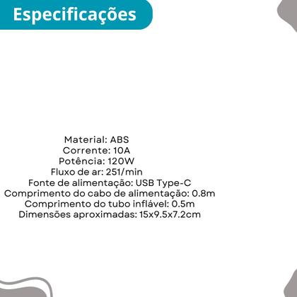 Imagem de Mini Compressor Portátil  Para Pneus de Carro e Moto, Eficiente e Recarregável