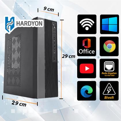 Imagem de Mini Computador i5 3ª Geração 16GB SSD 480GB Monitor 19" Completo Wi-Fi Bluetooth