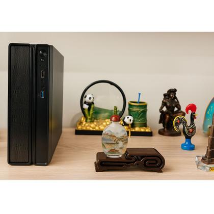 Imagem de Mini Computador PC Slim Intel I5 RAM 16GB SSD 240GB Win11 c/ Monitor"19, Teclado e Mouse Compacto e Rápido p Home Office