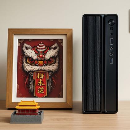 Imagem de Mini Computador Slimdesk Case MultiPC Intel i5 16GB SSD 240GB W11 Ultra Rápido, Compacto, Ideal p/ Trabalho e Estudo