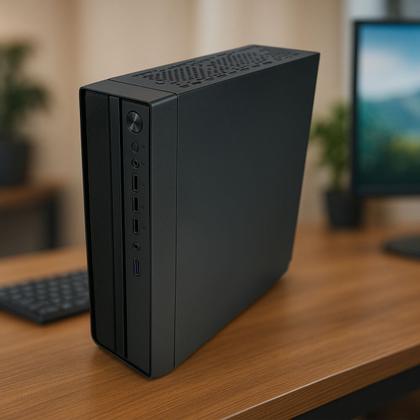 Imagem de Mini Computador Slimdesk Case MultiPC Intel i5 16GB SSD 240GB W11 Ultra Rápido, Compacto, Ideal p/ Trabalho e Estudo