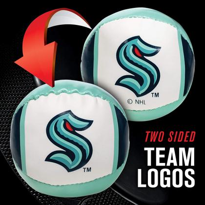 Imagem de Mini conjunto de bastões de hóquei macios Franklin Sports Seattle Kraken