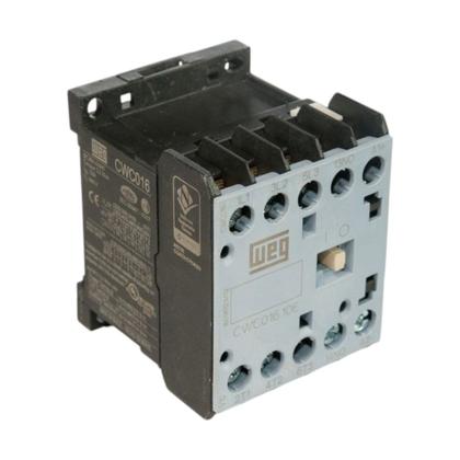 Imagem de Mini Contator Tripolar Weg CWC016 16A 1NA 24VCC