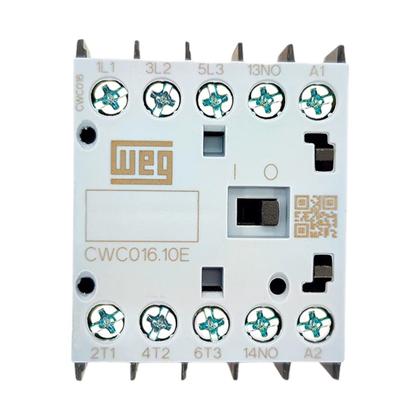 Imagem de Mini Contator Tripolar Weg CWC016 16A 1NA 24VCC