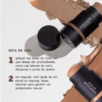 Imagem de Mini Contorno em Bastão Marrom Escuro - Contour Stick Dark Océane Edition 6g