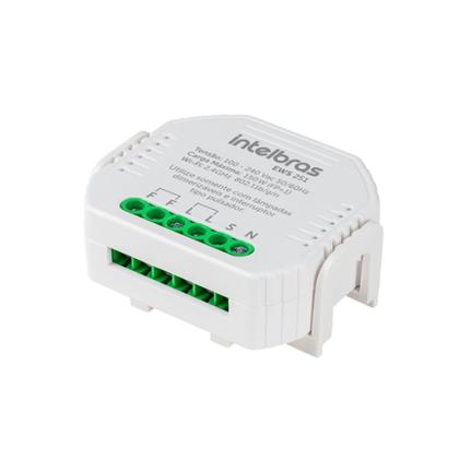 Imagem de Mini controlador dimmer EWS 251 smart Wi-Fi para 1 interruptor Intelbras