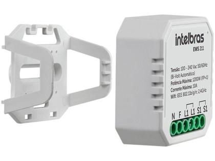 Imagem de Mini Controlador Smart Wi-Fi 1 Interruptor - Intelbras EWS 211