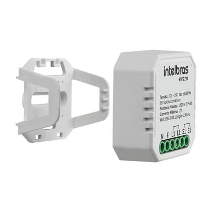 Imagem de Mini Controlador Smart Wi-Fi para 1 Interruptor EWS 211 Intelbras