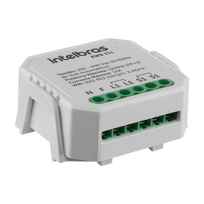 Imagem de Mini Controlador Smart Wi-Fi para 1 Interruptor EWS 211 Intelbras