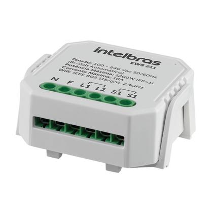 Imagem de Mini Controlador Smart Wi-Fi para 1 Interruptor EWS 211 Intelbras