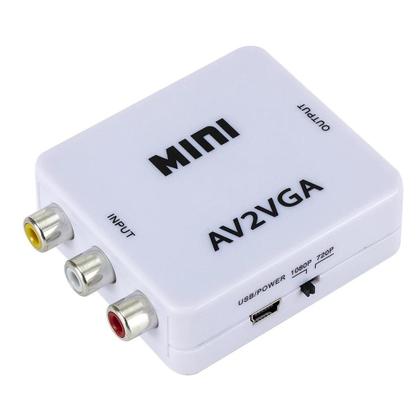 Imagem de Mini Conversor De Video Av Para Vga