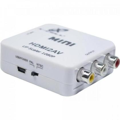 Imagem de Mini Conversor HDMI x AV XC-MC-01 Branco Flex