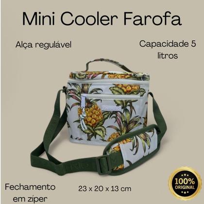 Imagem de Mini Cooler Farm Farofa Suco De Abacaxi
