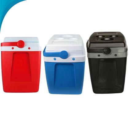 Imagem de Mini Cooler Leve Para Praia E Churrasco Com Alça