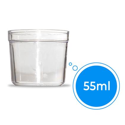 Imagem de Mini Copo 5x5cm Transparente 55ml Doce Festa 24 Peças