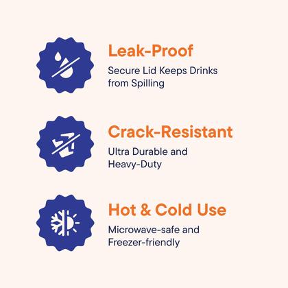 Imagem de Mini copos de suflê de plástico descartáveis com tampas (100 conjuntos de 120 ml)