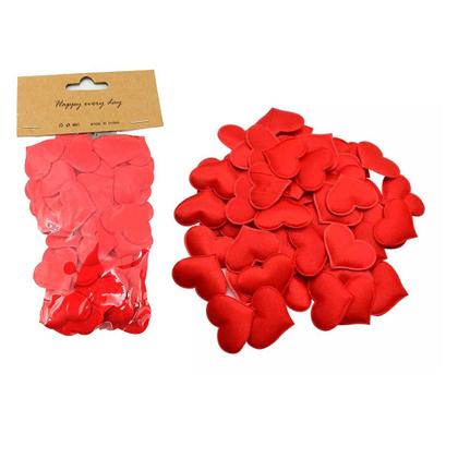 Imagem de Mini Corações Vermelhos Decorativos 3,5cm