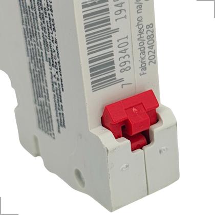 Imagem de Mini Disjuntor 1 Polo Curva C 3kA 400V 10A até 32A Steck