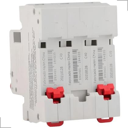 Imagem de Mini Disjuntor 3 Polos Curva C 3kA 400V 63A Steck
