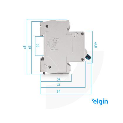 Imagem de Mini Disjuntor Bipolar Curva C MCB 3KA - 2 Polos 32A Bivolt