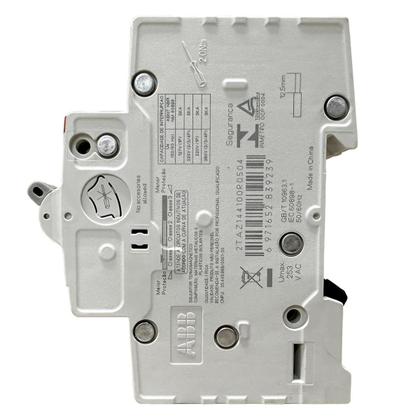 Imagem de Mini Disjuntor Monopolar ABB 50A SJ201T-C50 2TAZ144100R0504
