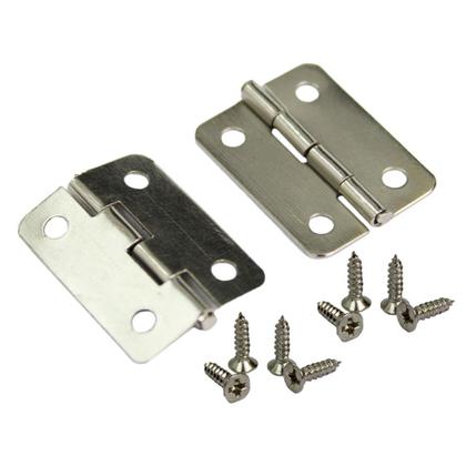 Mini Dobradiça 2,2cm Com Parafuso Para Caixas Mdf 30 Unidades - Russo Art Imagem de Mini Dobradiça 2,2cm Com Parafuso Para Caixas Mdf 30 Unidades