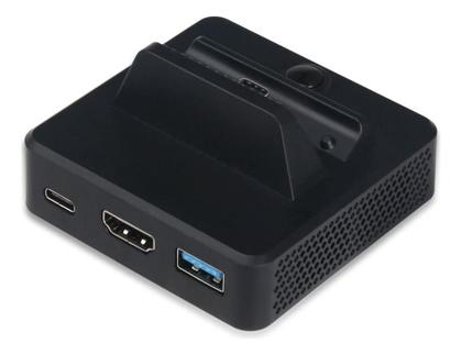 Imagem de Mini Dock Conversor De Vídeo Compatível Nintendo Switch C/ Hdmi