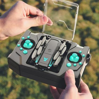 Imagem de Mini Drone 4K HD WiFi FPV RC Quadcopter Com Câmera Grande Angular, Controle De Altura, Brinquedo