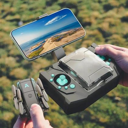 Imagem de Mini Drone 4K HD WiFi FPV RC Quadcopter Com Câmera Grande Angular, Controle De Altura, Brinquedo