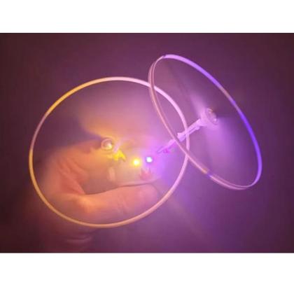 Imagem de Mini Drone Astronauta Voador Boomerang Helice LED Sensor Movimento USB Bateria Recarregavel Entretenimento Resistente Seguro Brincadeira Criança Diver