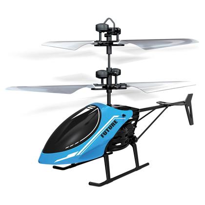 Imagem de Mini Drone Helicóptero Infantil Com Controle Por Sensor De Aproximação E Luz De Voo