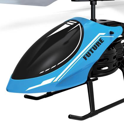 Imagem de Mini Drone Helicóptero Infantil Com Controle Por Sensor De Aproximação E Luz De Voo