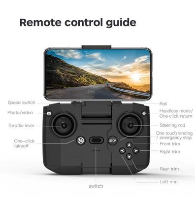 Imagem de Mini Drone Laranja K9 Câmera 4K Wifi Fpv Dobrável Com Bolsa