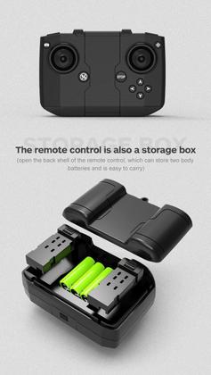 Imagem de Mini Drone Laranja K9 Câmera 4K Wifi Fpv Dobrável Com Bolsa